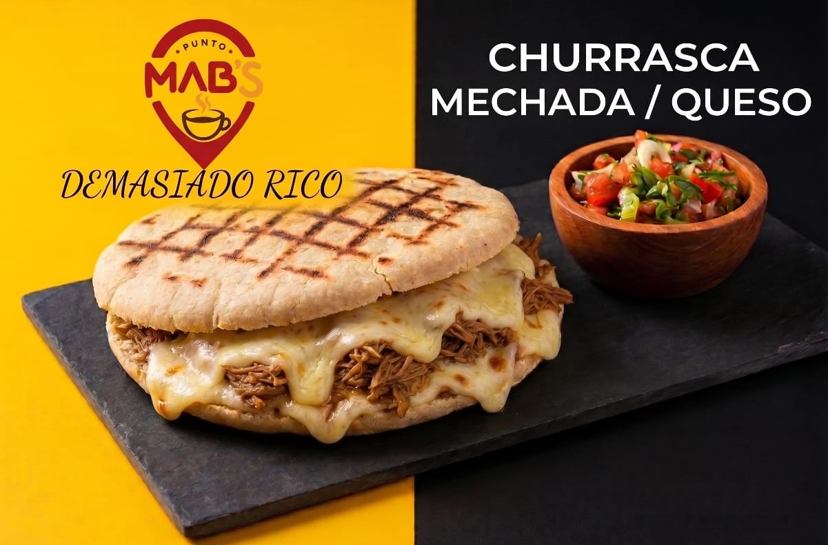 Churrasca mechada/queso