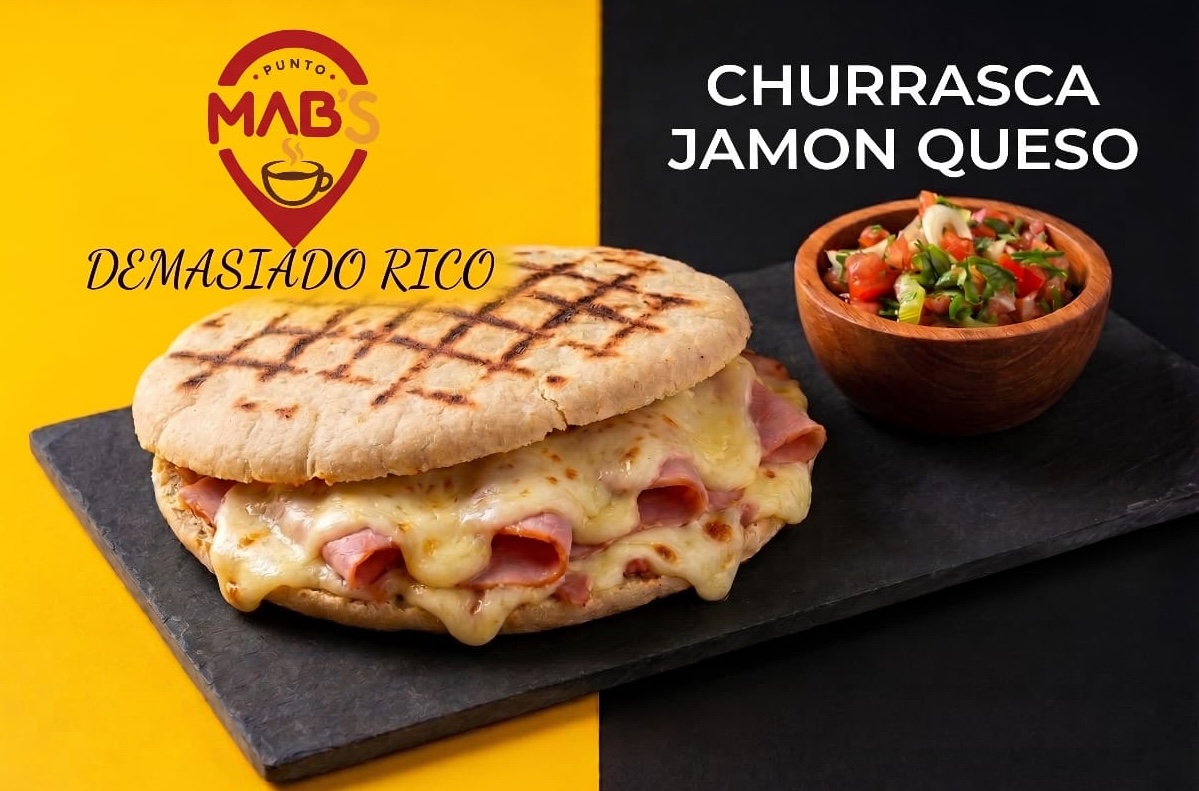 churrasca queso jamon