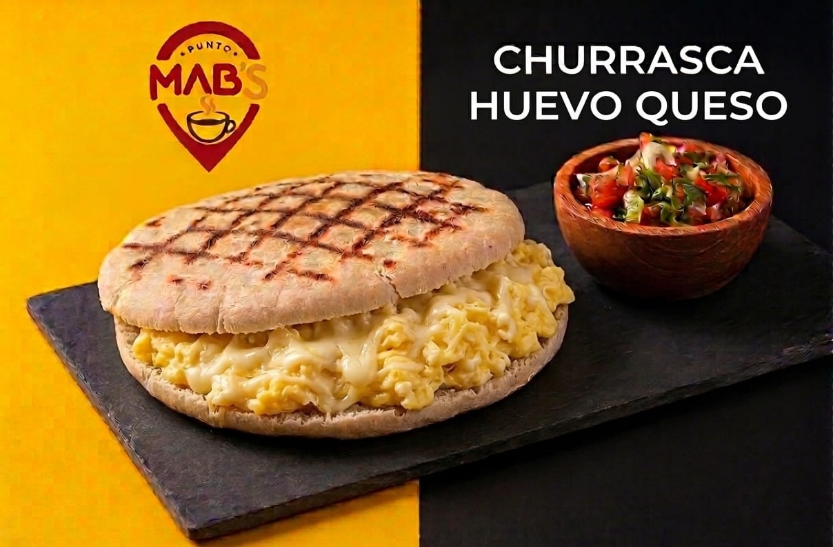 Churrasca huevo/queso