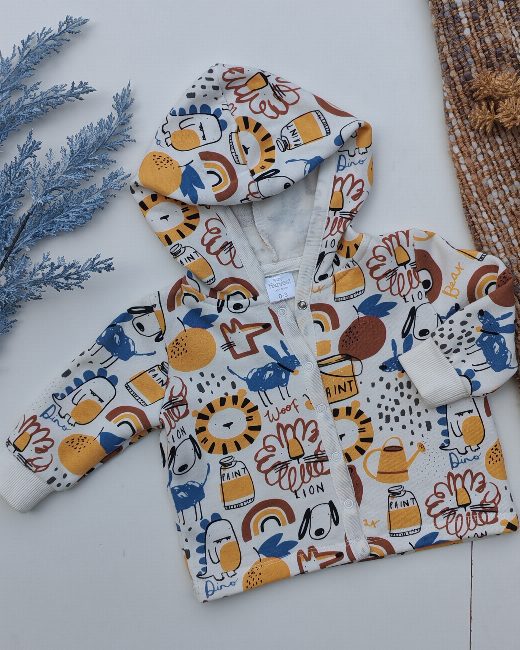 Poleron Baby harvest talla 0-3 meses