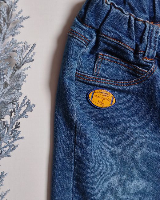Jeans Ficcus talla 6 meses