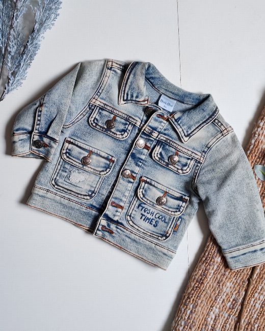 Chaqueta Black and blue talla 3 meses