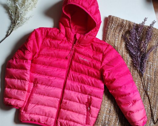 Chaqueta reversible Eddie Bauer talla 7-8 años
