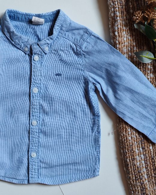 Camisa H&M talla 6-9 meses