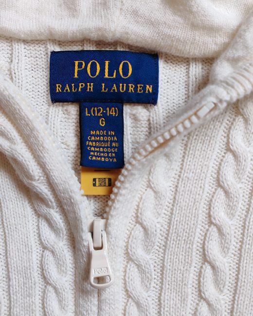 Sweater polo 12-14 años