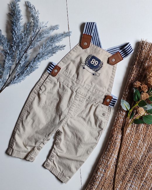 Jardinera Black and blue talla RN - 3 meses