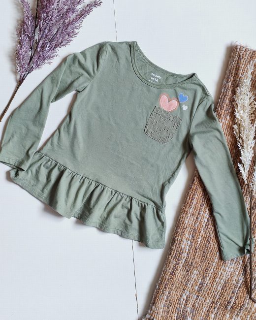Polera Carter's talla 5 años