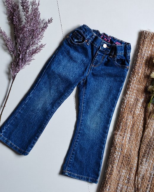 Jeans pata elefante talla 3 años
