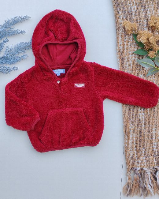 Poleron peludo baby harvest talla 9-12 meses