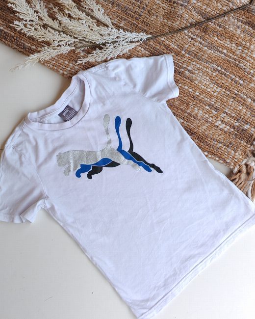 Polera puma 5-6 años