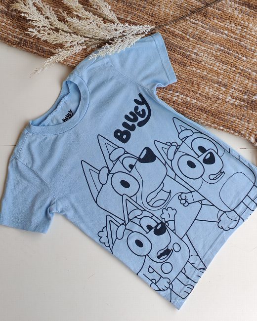 Polera bluey talla 7