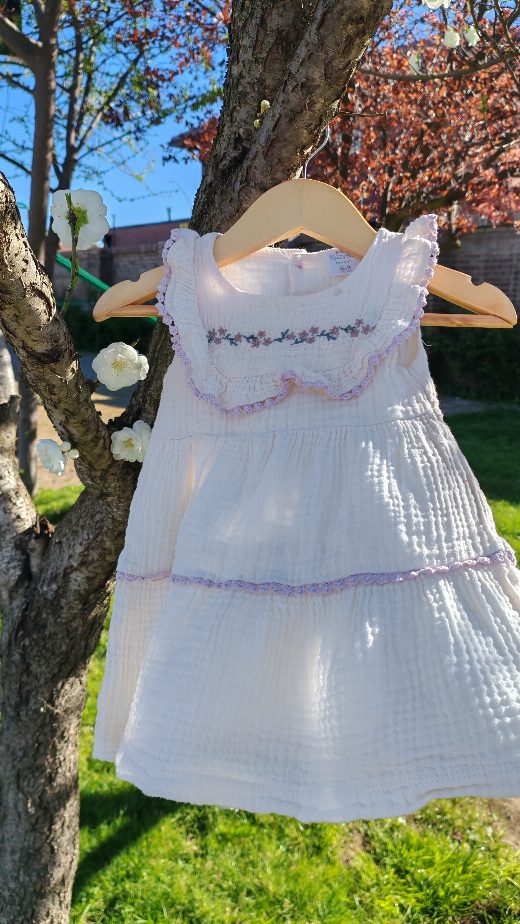 Vestido baby harvest 6-9 meses