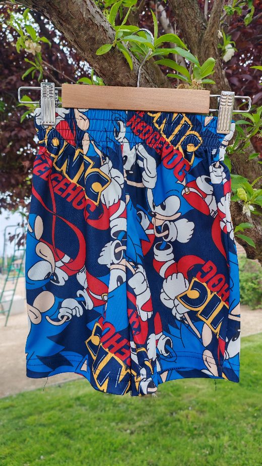 Short sonic talla 5 años