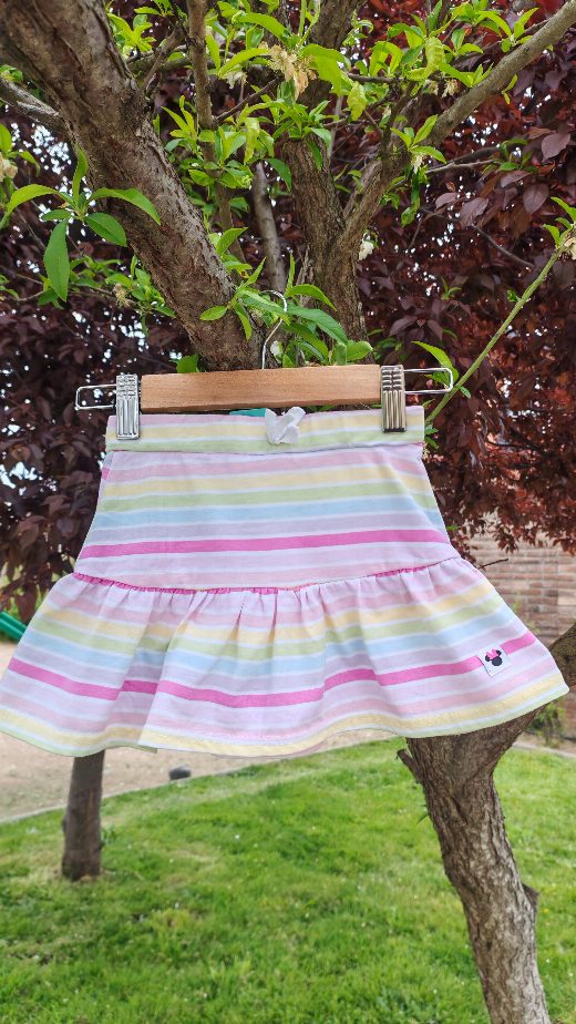 Falda short Disney talla 18 meses